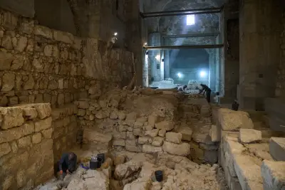 Archaeologists uncover intact section of ancient Jerusalem wall from Hanukkah era