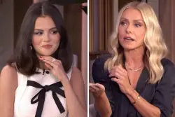 Kelly Ripa Asks Selena Gomez If She Said “I Love You” First to Fiancé Benny Blanco, Recalls Mark Consuelos Saying It First “By Accident”: “It Fell Out of His Mouth”