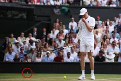 Jannik Sinner’s serve interrupted by fan’s champagne cork: ‘Only at Wimbledon’