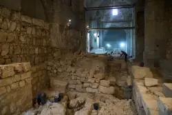 Archaeologists uncover intact section of ancient Jerusalem wall from Hanukkah era